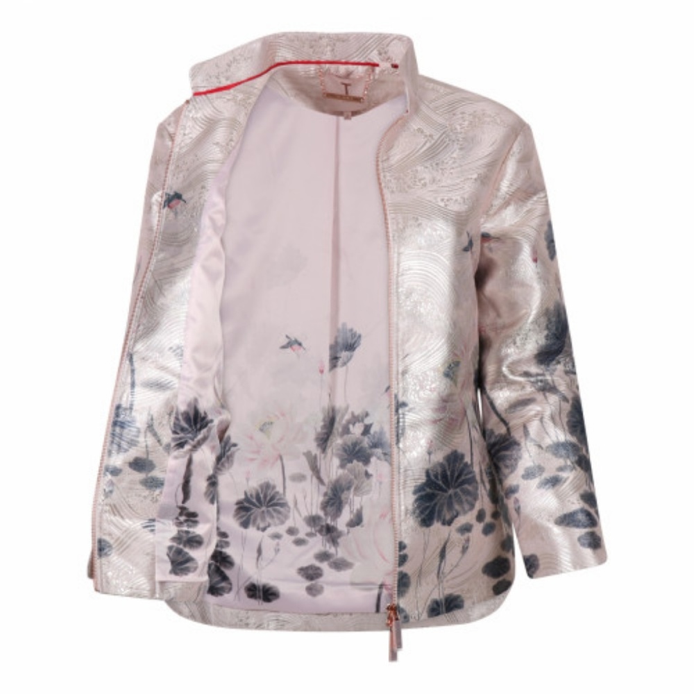 🚫SOLD🚫NWT TED BAKER ORIENT JACQUARD JACKET - Picture 4 of 7